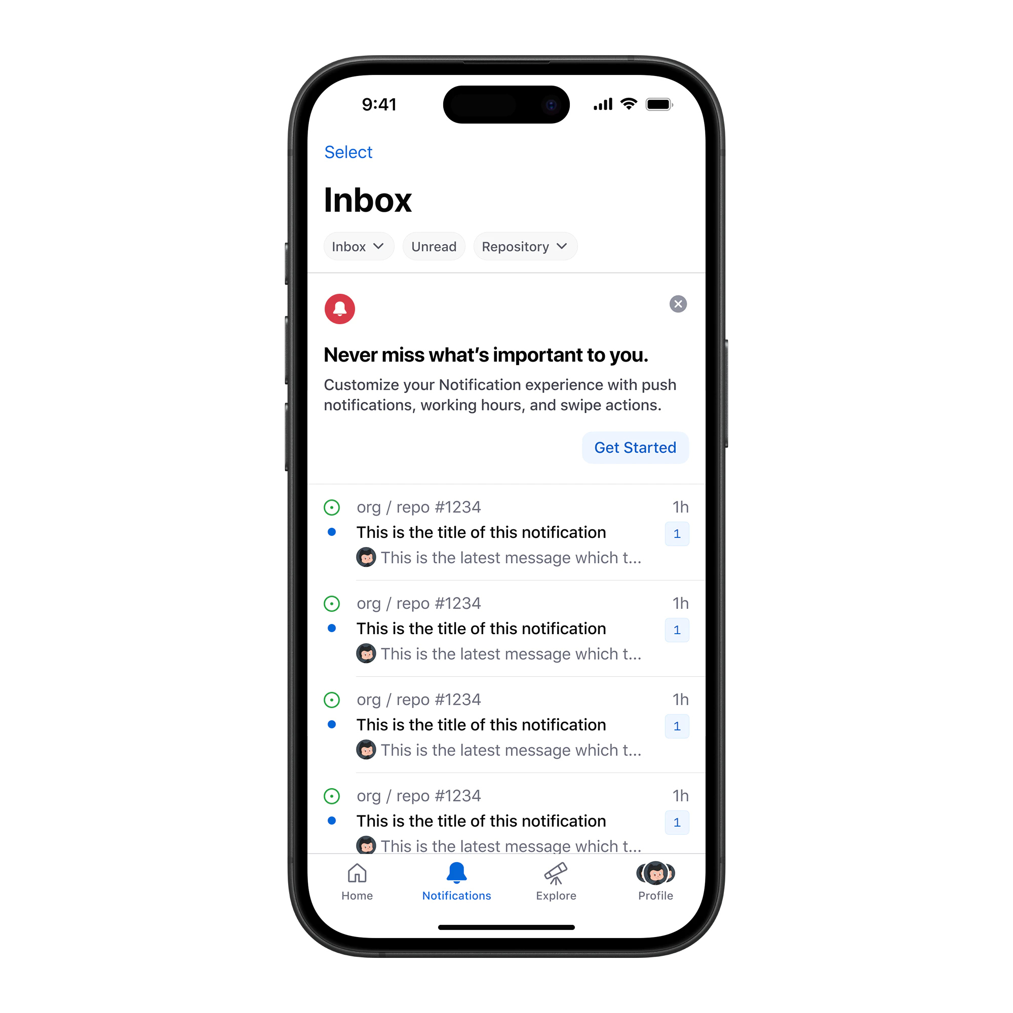 The new user onboarding flow, designed to feel lightweight despite multiple decision points.