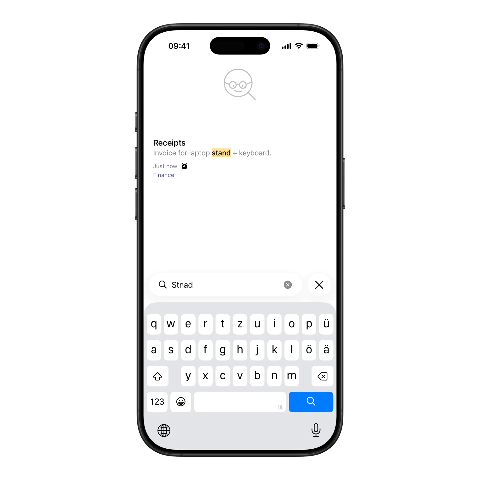 Fuzzy search with typo tolerance